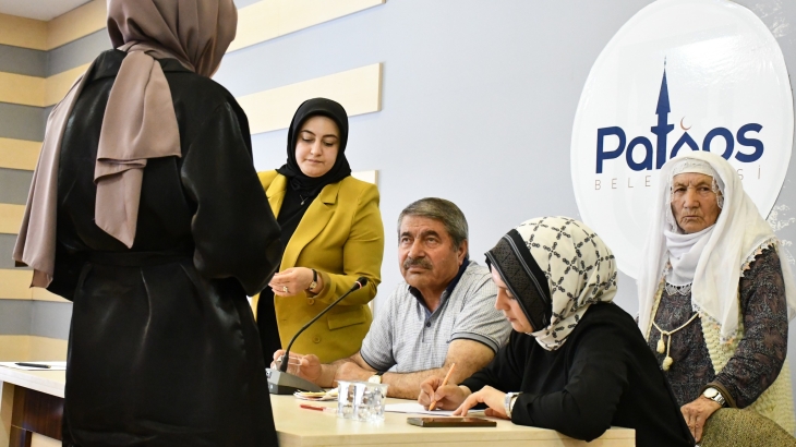  Kadınlarımıza Yönelik Projeler Belediye Hizmet binamızda tanıtıldı