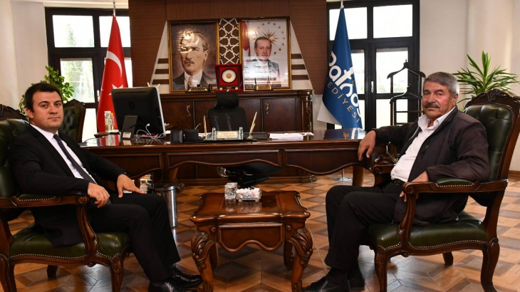 Patnos Belediye Başkanı Taşkın, Kaymakam Dertlioğlu'nu Ağırladı: Ortak Hedef Daha Yaşanabilir Bir Patnos