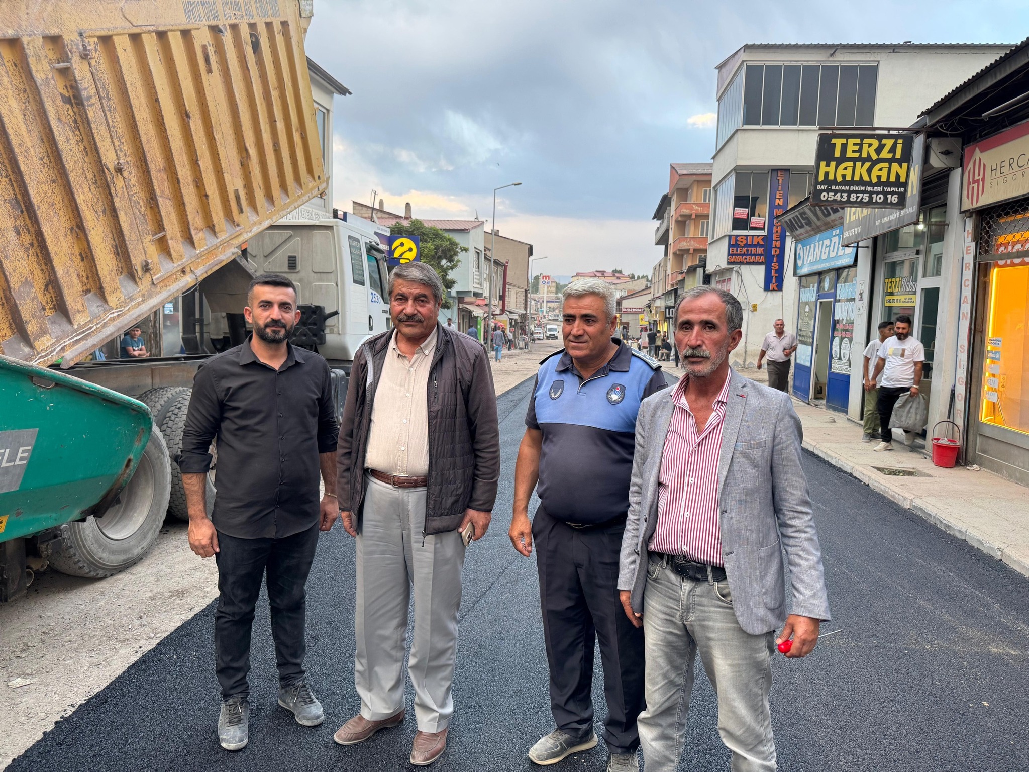 ???? Recep Tayyip Erdoğan Caddesi | Asfalt Serimi Başladı